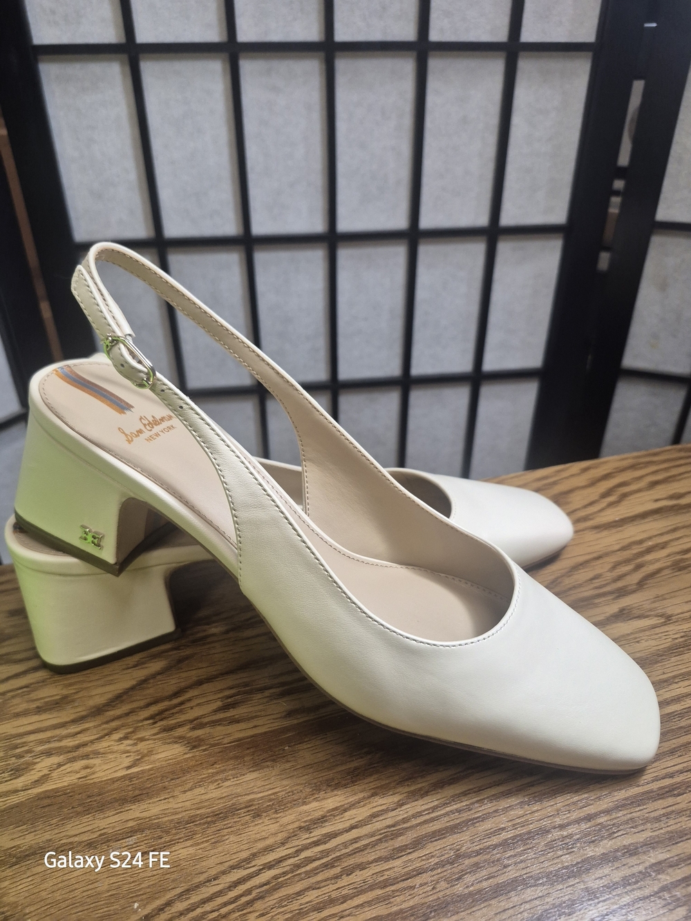 Sam Edelman Terra Ivory Leather I5471L1100 size 8.5